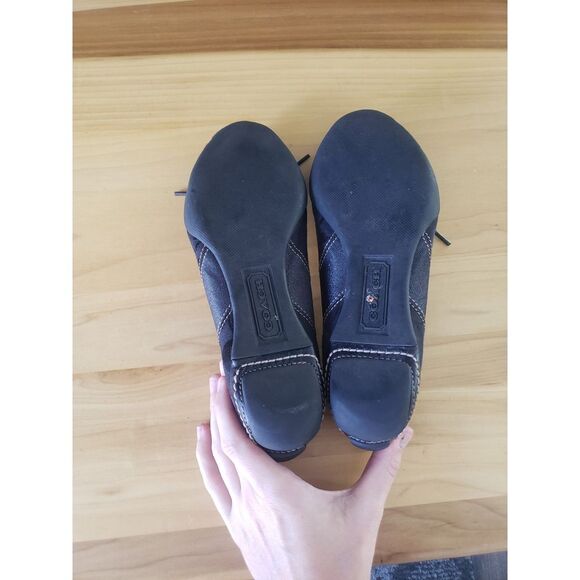 Black Coach Flats - Picture 7 of 7